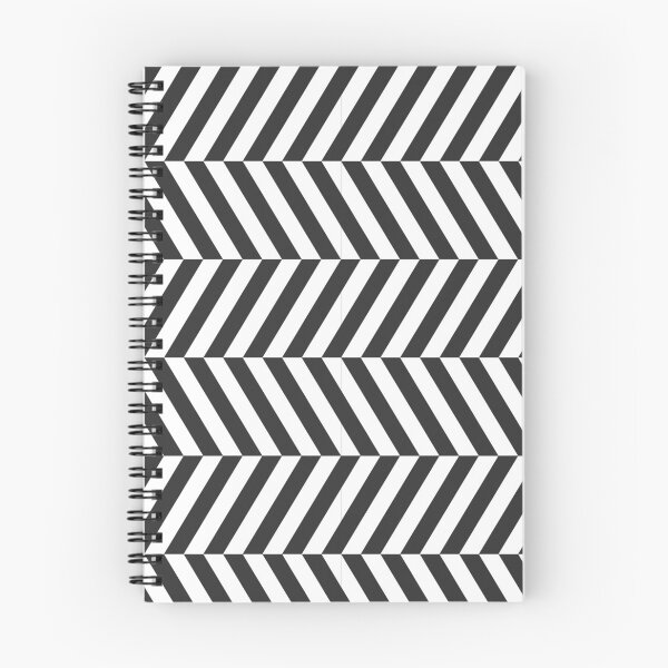 Item preview, White And Charcoal Herringbone Pattern designed and sold by pattern-archive.