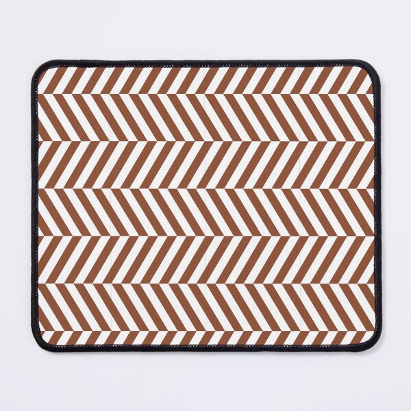 Item preview, White And Copper Herringbone Pattern designed and sold by pattern-archive.