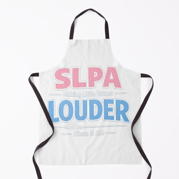 Item preview, SLPA Making Little Voices Louder Funny Speech Language Pathology Assistant Shirt designed and sold by Monosoft.