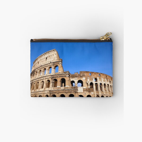 Item preview, Exterior of the Colosseum in Rome, Italy against a clear blue sky showcasing ancient architecture designed and sold by Kevin Miller Photography.