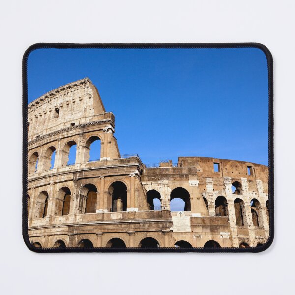 Item preview, Exterior of the Colosseum in Rome, Italy against a clear blue sky showcasing ancient architecture designed and sold by Kevin Miller Photography.