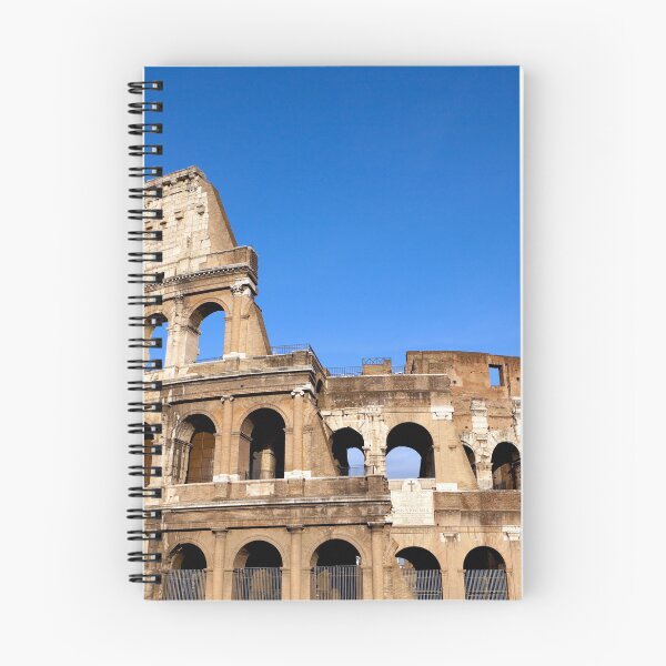 Item preview, Exterior of the Colosseum in Rome, Italy against a clear blue sky showcasing ancient architecture designed and sold by Kevin Miller Photography.