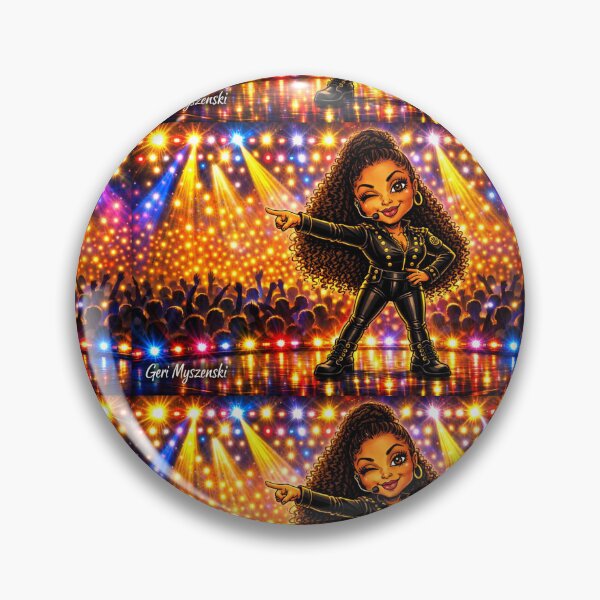 Item preview, Janet Jackson  designed and sold by The Art Queen Of Michigan .