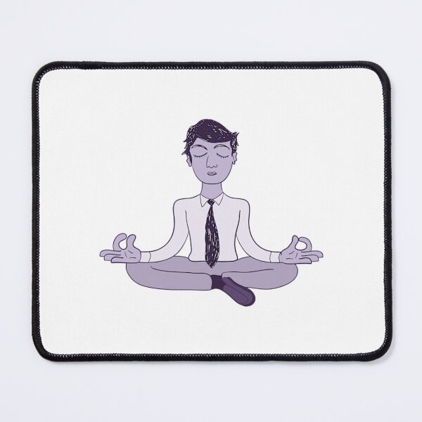Item preview, Office Yoga Guy Zen Professional Mindfulness Art designed and sold by guydoodle92.