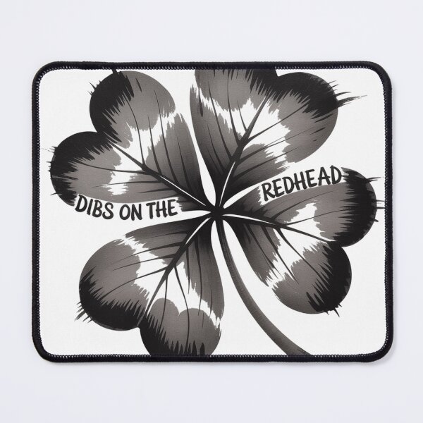 Item preview, Distressed Sumi-e Four-Leaf Clover Ink Wash Art designed and sold by Bloomkept.