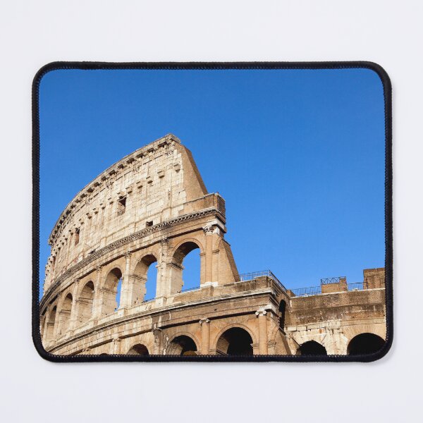 Item preview, Exterior of the Colosseum in Rome, Italy against a clear blue sky showcasing ancient architecture designed and sold by Kevin Miller Photography.