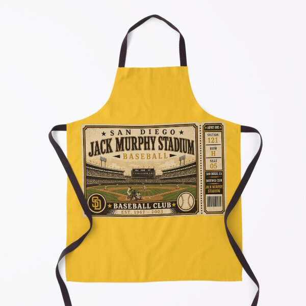 Item preview, San Diego Baseball Vintage Ticket Stub Jack Murphy Stadium Retro Classic Ballpark Design designed and sold by GhostDawgs.
