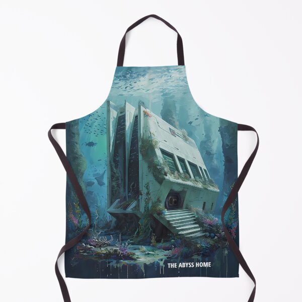Item preview, THE ABYSS HOME - Futuristic Underwater Architecture designed and sold by Modern Nest Art.