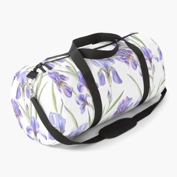 Item preview, Beautiful Irises on White designed and sold by Flowersforbear.