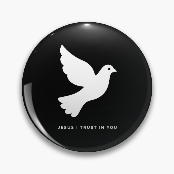 Item preview, Jesus I Trust In You Prayer White Dove designed and sold by AnnSign.