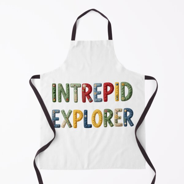 Item preview, INTREPID EXPLORER - IN FAUX LETTERING designed and sold by AlexOBrienArt.