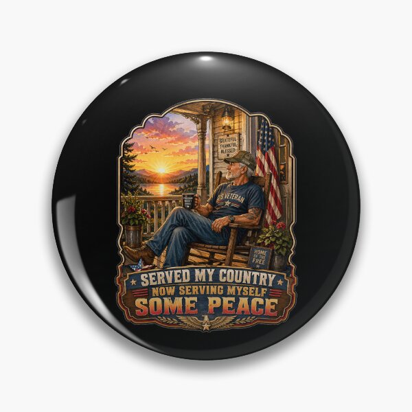 Item preview, Veteran Served My Country, Now Serving Myself Some Peace  designed and sold by fantasticdesign.