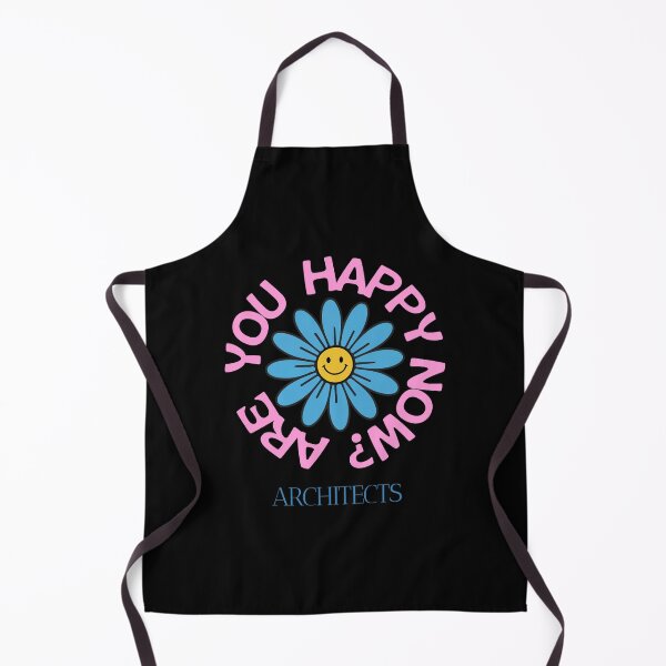 Item preview, Architects Band Lyric Art - Are You Happy Now? Smiley Daisy - Metalcore Fan Gift designed and sold by JLMWorks.