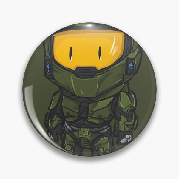 Item preview, Chibi Master Chief – Cute Armoured Spartan Fan Art designed and sold by MyChibiArts.