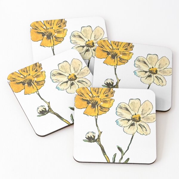 Item preview, Real hand painted Watercolor painting of a pretty field flower designed and sold by a.dadash.