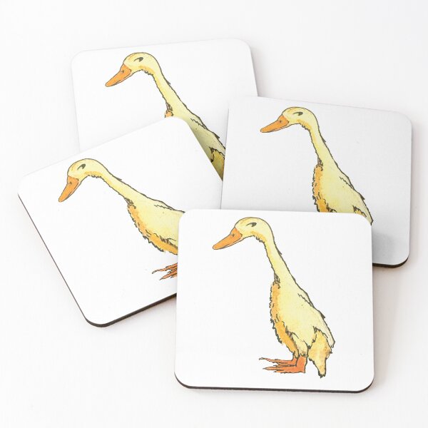 Item preview, Real Watercolor painting of a very serious duck judging you designed and sold by a.dadash.
