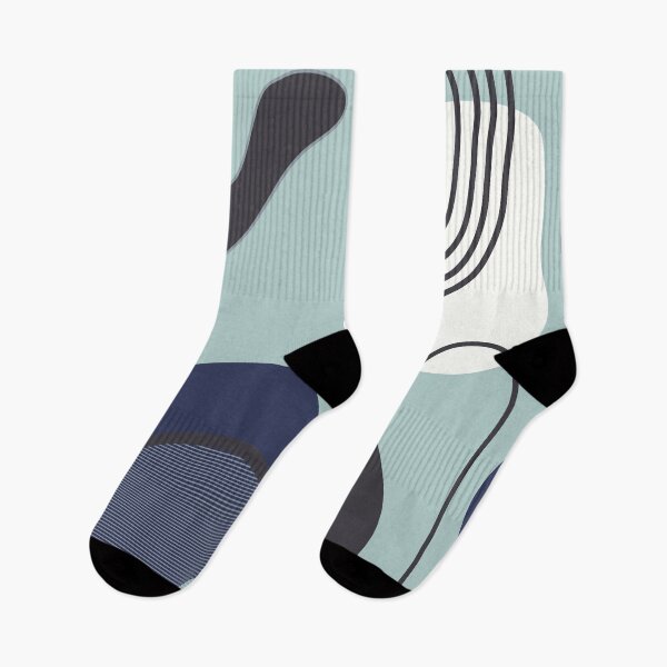 Item preview, Abstract Blues Line Drawing designed and sold by jehb.creative.