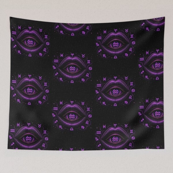 Item preview, Zorla Visions Aquarius Mystic Eye Zodiac Design designed and sold by Zorla Visions.