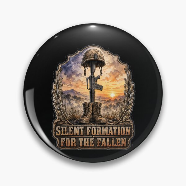 Item preview, Veterans Solemn Tribute For Silent Formation For The Fallen designed and sold by fantasticdesign.