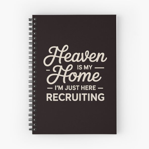 Item preview, Heaven is My Home I`m Just Here Recruiting Funny Christian – Funny Church Tee Heaven Inspired Tee designed and sold by Redgiant87x.