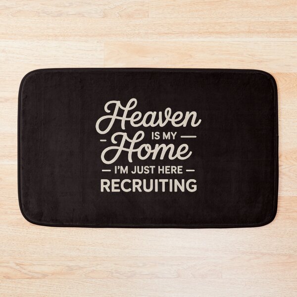 Item preview, Heaven is My Home I`m Just Here Recruiting Funny Christian – Funny Church Tee Heaven Inspired Tee designed and sold by Redgiant87x.