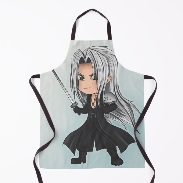 Item preview, Chibi Sephiroth – Cute One‑Winged Villain Fan Art designed and sold by MyChibiArts.