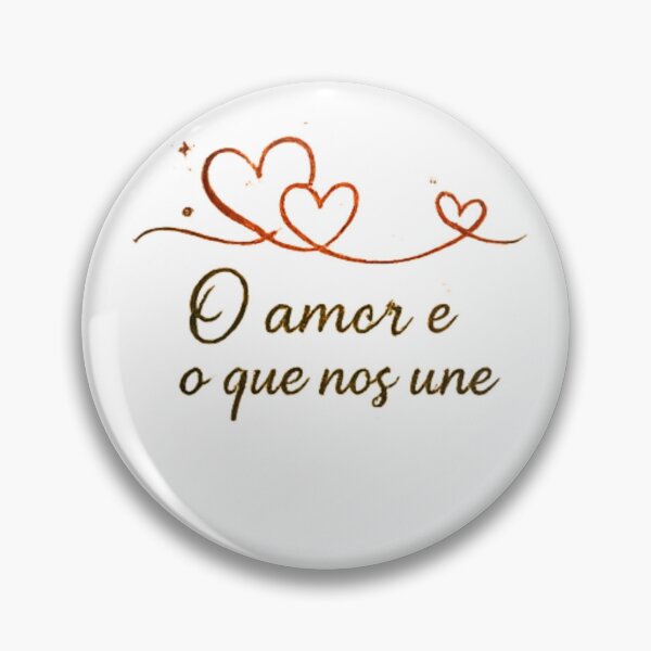 Item preview, O Amor é o que nos Une - Frase Motivacional sobre Amor | Love is What Unites Us - Inspirational Quote Design designed and sold by MotivArtes.