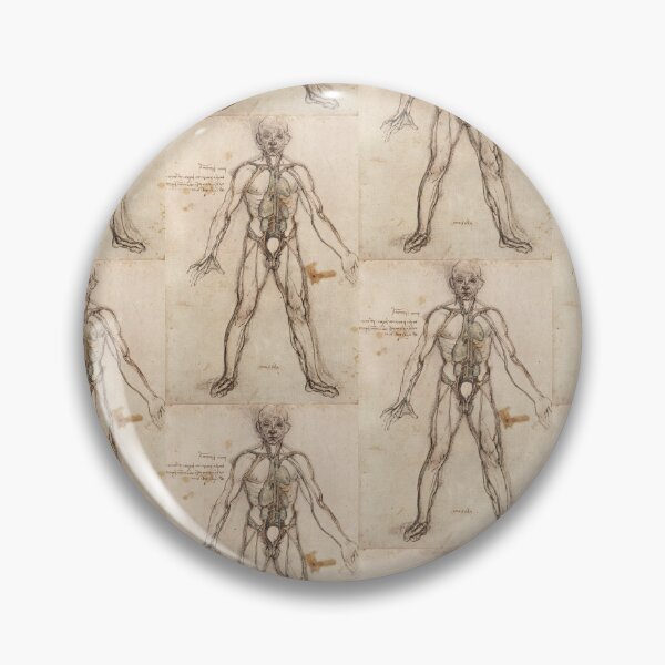 Item preview, The Tree of Veins by Leonardo da Vinci Anatomical Drawing Print designed and sold by artofuniverse.