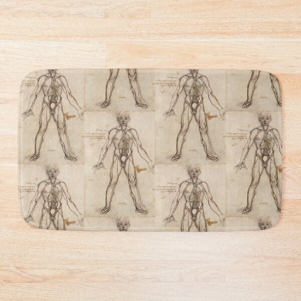Item preview, The Tree of Veins by Leonardo da Vinci Anatomical Drawing Print designed and sold by artofuniverse.