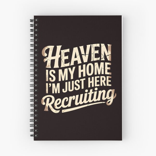 Item preview, Heaven is My Home I`m Just Here Recruiting Funny Christian – Funny Christian Shirt Spiritual Recruiting designed and sold by Redgiant87x.