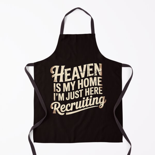 Item preview, Heaven is My Home I`m Just Here Recruiting Funny Christian – Funny Christian Shirt Spiritual Recruiting designed and sold by Redgiant87x.