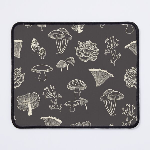 Item preview, Mushroom Varieties - Botanical Line art Study designed and sold by Dani Tank.