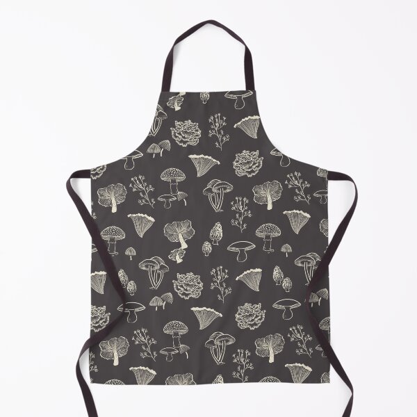 Item preview, Mushroom Varieties - Botanical Line art Study designed and sold by Dani Tank.