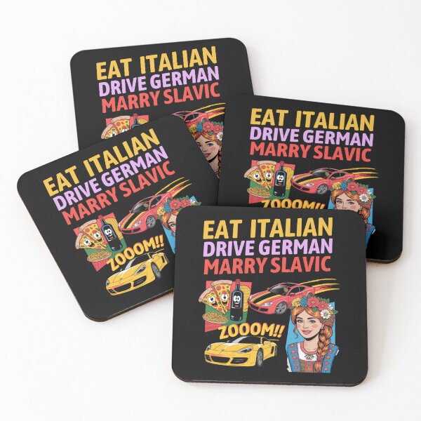 Item preview, Eat Italian Drive German Marry Slavic designed and sold by Naitsebas.