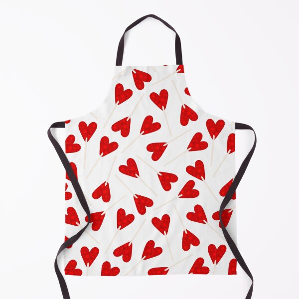 Item preview, red heart shape lollipop candy designed and sold by Gossip Rag.