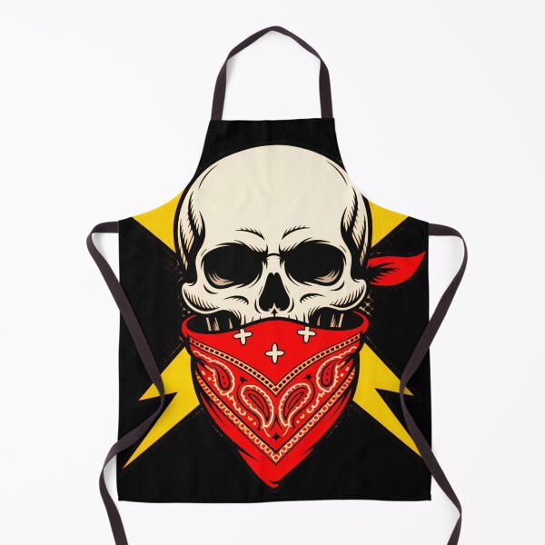 Item preview, Bandana Face Skeleton Skull designed and sold by SteezeeStore.