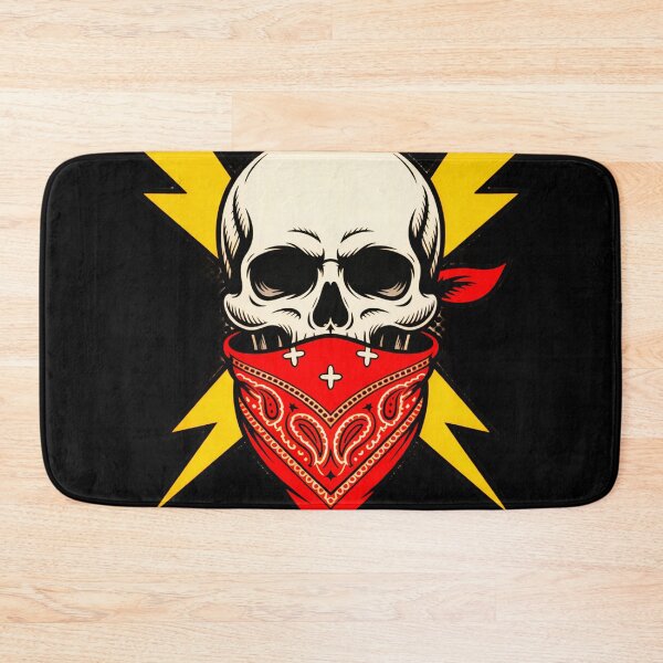 Item preview, Bandana Face Skeleton Skull designed and sold by SteezeeStore.