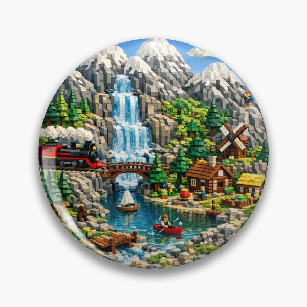 Item preview, Fantastic Landscape of Constructed Mountains designed and sold by JuViRo.