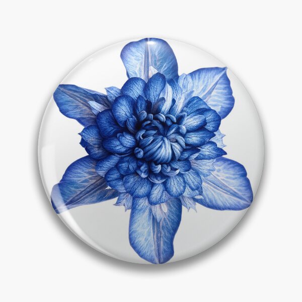 Item preview, Blue Flora designed and sold by green-wOrlds.