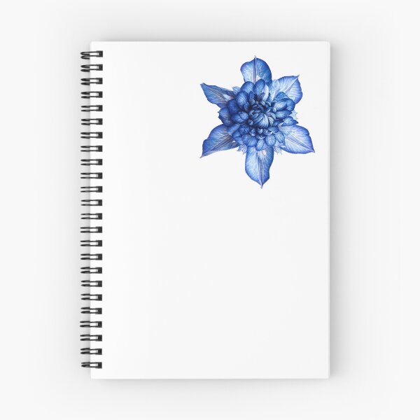 Item preview, Blue Flora designed and sold by green-wOrlds.