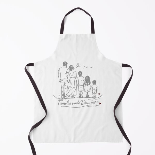 Item preview, Família é onde Deus mora | Family is Where God Lives – Minimalist Faith Design designed and sold by MotivArtes.