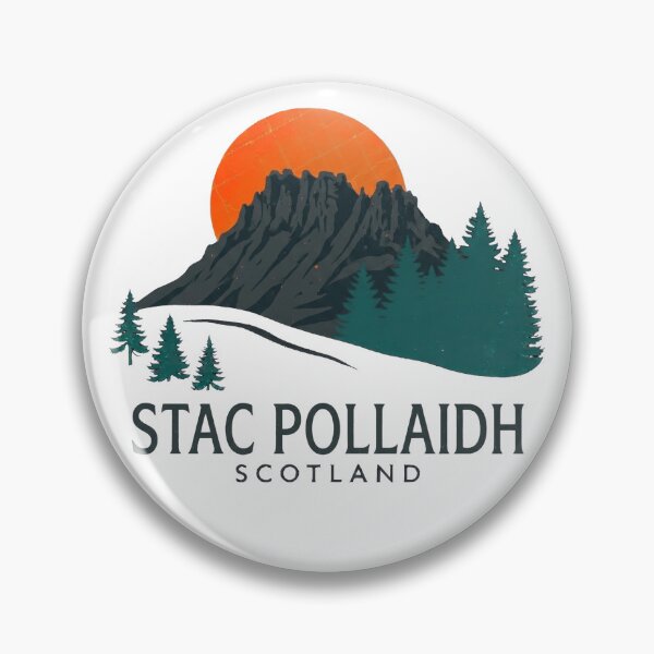 Item preview, Stac Pollaidh Scotland Mountain Graphic - Assynt Highland Hiking designed and sold by Loom on the Loch.
