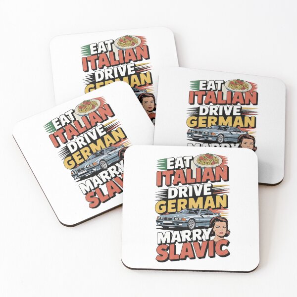 Item preview, Eat Italian Drive German Marry Slavic – Funny Culture Quote designed and sold by magziIIa.