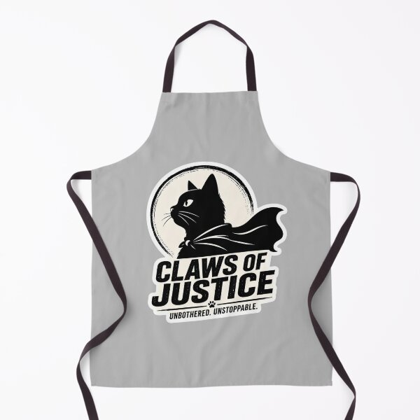 Item preview, Claws of Justice Black Cat Sticker - Unbothered Unstoppable Cat Hero/Minimalist Moggy Head Silhouette Design/Cat Lover Gift designed and sold by Halejo68.