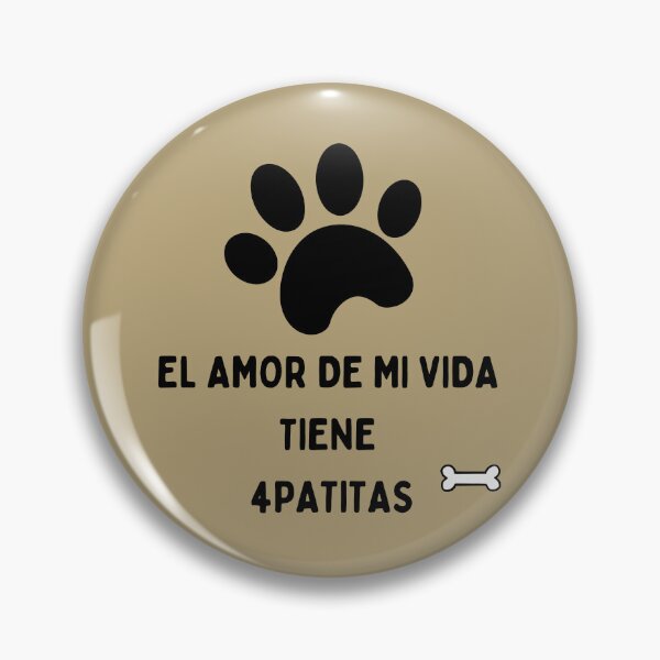 Item preview, Frase de perros “El amor de mi vida tiene 4 patitas” | Cute paw design | Dog lover gift designed and sold by A touch of creativity.
