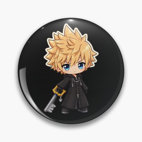 Item preview, Roxas Kawaii Sticker designed and sold by GoddessOfLovers.