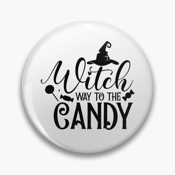 Item preview, Witch Way To The Candy - Funny Spooky Festive Witch Halloween Gift designed and sold by FuzionRaptor.