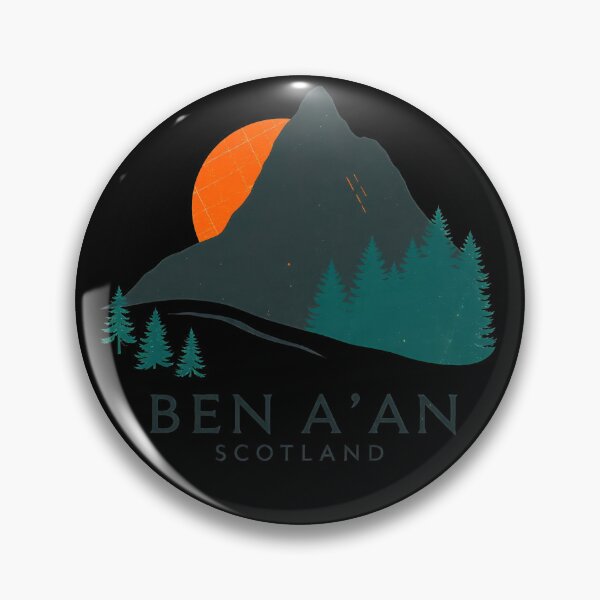 Item preview, Arte de montaña de Ben A'an, Escocia - Senderismo vintage en Trossachs designed and sold by Loom on the Loch.