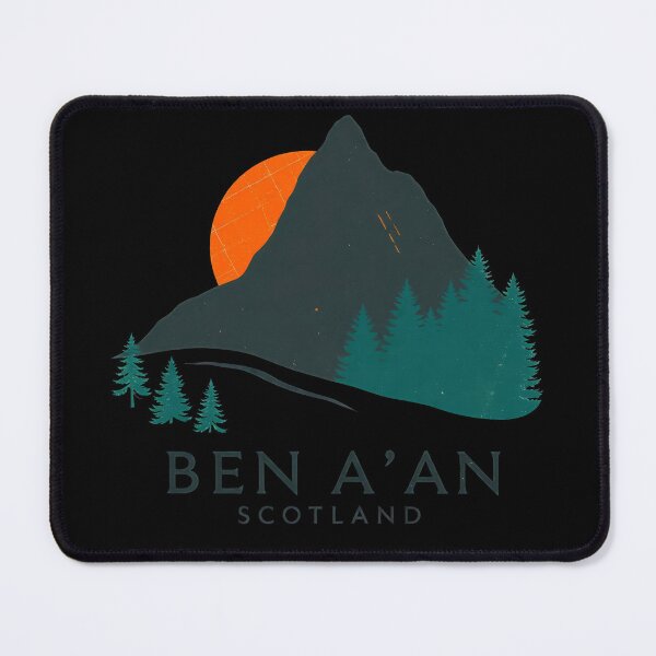 Artikelvorschau, Ben A'an, Schottland – Bergkunst aus der Vintage-Region der Trossachs entworfen und verkauft von Loom on the Loch.