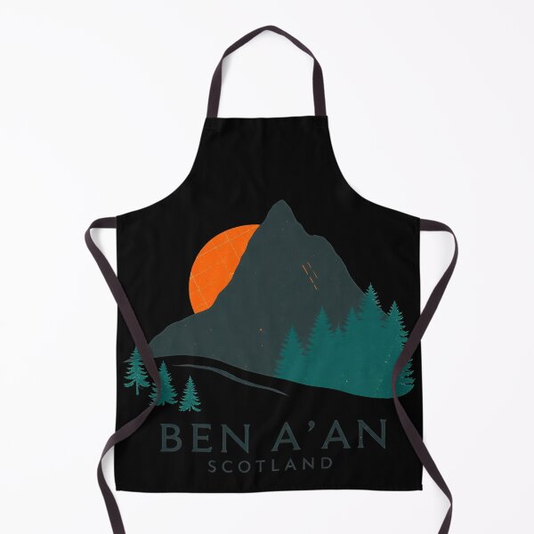 Item preview, Ben A'an Scotland Mountain Art - Vintage Trossachs Hiking designed and sold by Loom on the Loch.